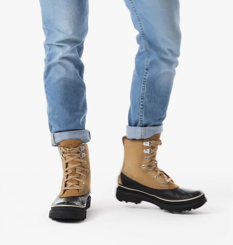 Sorel Herr Sneakers Brun/Svarta - Caribou™ Storm Boot - RIL-903674